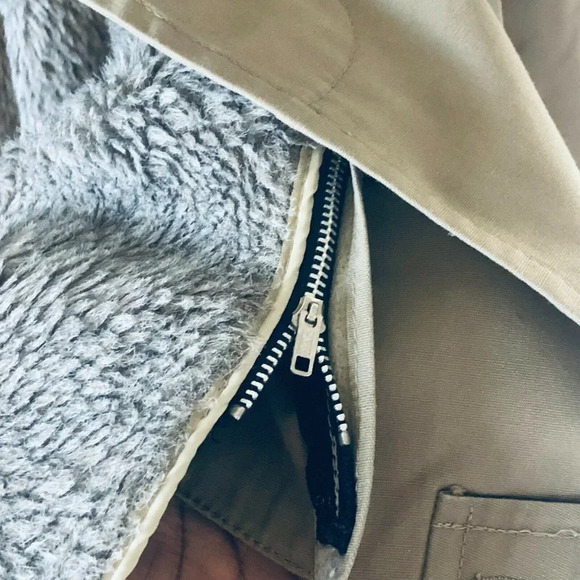 Jos. A. Bank Mens Beige Comfort Collared Full Sleeve Long Trench Coat Size 42R - Picture 6 of 12